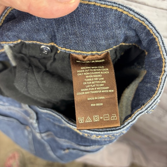 Kut from the Kloth Katy Boyfriend Blue Jeans Denim Size 8 Style # KP422MA1R - Picture 12 of 13